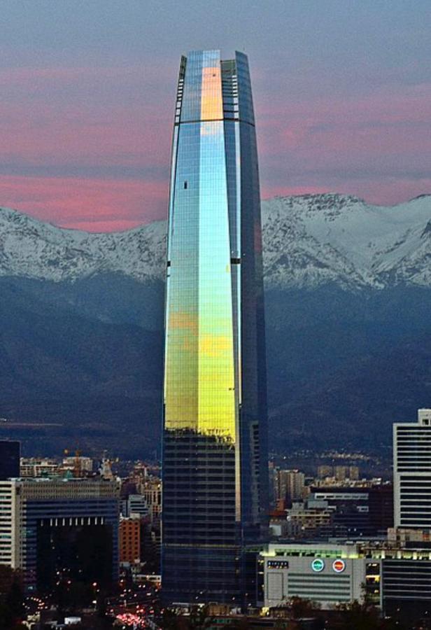 Apartament Condo Amueblado, Encomenderos 200 El Golf, Las Condes Santiago Con Vista Al Costanera Center Exterior photo